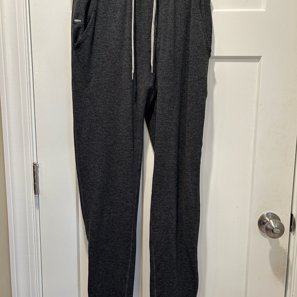 VUORI Men’s Performance Ponto Pant charcoal heather size S